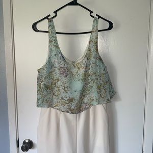 Dressy Jump Suit. Perfect for nice outdoor event like a wedding.